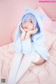 Coser@神楽坂真冬 Vol.005: 蕾姆 Milk by blue (150 photos) P118 No.d9facd