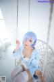 Coser@神楽坂真冬 Vol.005: 蕾姆 Milk by blue (150 photos) P31 No.93e32c