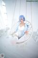 Coser@神楽坂真冬 Vol.005: 蕾姆 Milk by blue (150 photos) P25 No.404b6a