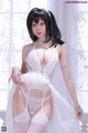 水淼aqua Cosplay 大凤婚纱 P16 No.229e68