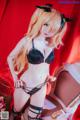 Coser@Sally多啦雪 (Sally Dorasnow): Fischl Gothic Lingerie (53 photos) P1 No.3c8c97